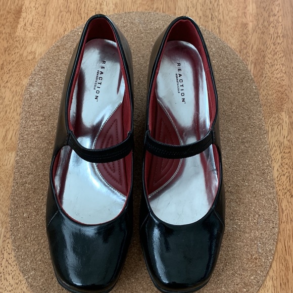 Kenneth Cole Mary Jane Patent Wedge - Picture 2 of 6